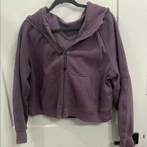 Lululemon Full Size Scuba Hoodie - Dark Lavender M/L - Picture 1 of 7